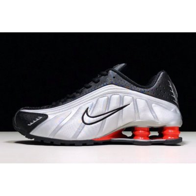 Nike Shox R4 Og Siyah / Metal Gümüş / Turuncu Koşu Ayakkabısı Türkiye - 8TUVMX5V